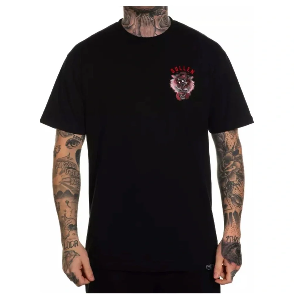 Sullen Men's T-shirt 3 EYE TIGER Tattoos Urban Design Premium Quality - Picture 5 of 12